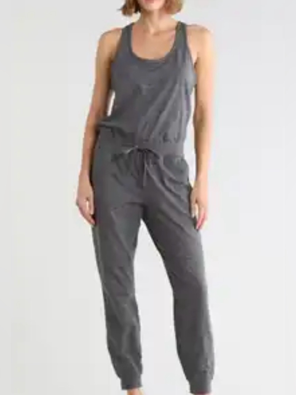🩶Nine West Heathered Tank Jumpsuit🩶